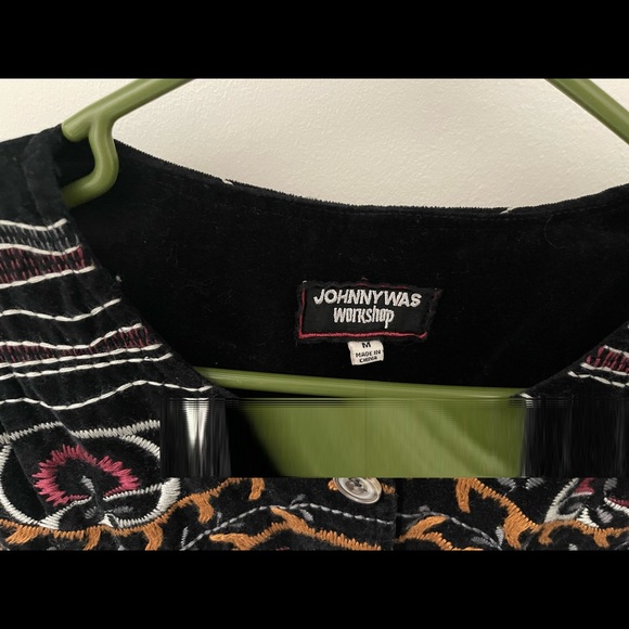 Johnny Was Workshop Blair Embroidered Jacket Blazer M - Picture 4 of 6
